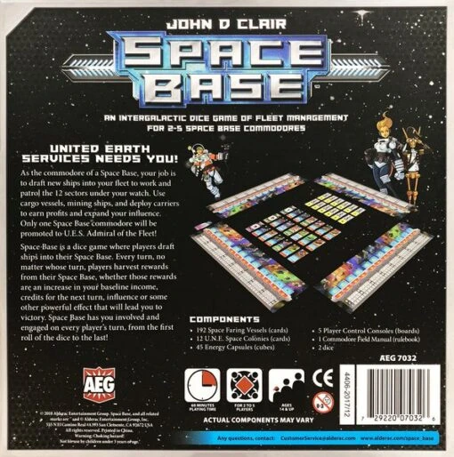 AEG Space Base -Bordspellen Winkel 811527624