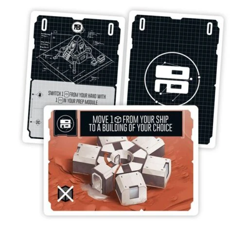 Pocket Mars -Bordspellen Winkel 824920939