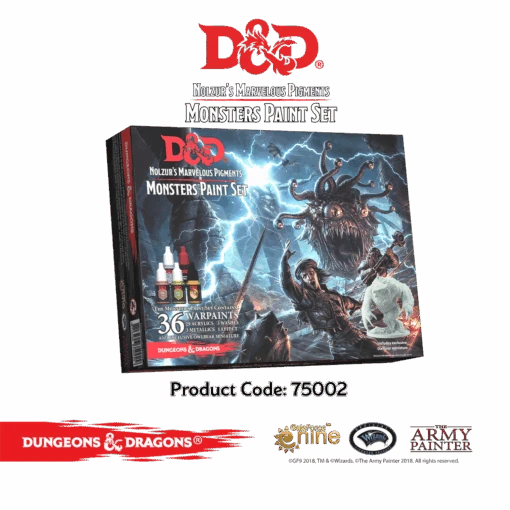 D&D Monsters Paint Set (The Army Painter) -Bordspellen Winkel 826250419