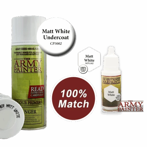 Matt White (The Army Painter) -Bordspellen Winkel 827883714