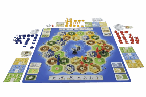 999 Games De Kolonisten Van Catan: Playmat (Atoll) -Bordspellen Winkel 837430874