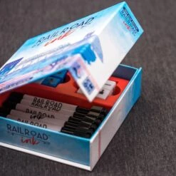 Railroad Ink [DIEPBLAUWE VERSIE] -Bordspellen Winkel 838738894