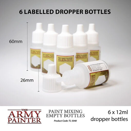 Paint Mixing Empty Bottles (The Army Painter) -Bordspellen Winkel 884900374
