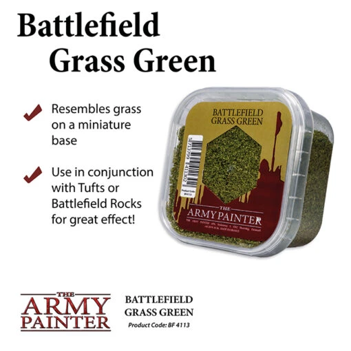 Battlefields: Grass Green (The Army Painter) -Bordspellen Winkel 884907109