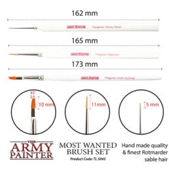 Most Wanted Brush Set (The Army Painter) -Bordspellen Winkel 910069240