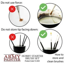 Hobby Brush Starter Set (The Army Painter) -Bordspellen Winkel 910082690