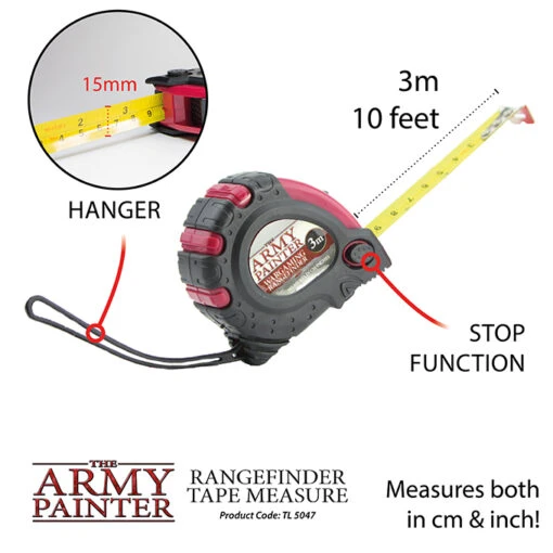 Rangefinder Tape Measure (The Army Painter) -Bordspellen Winkel 910095260