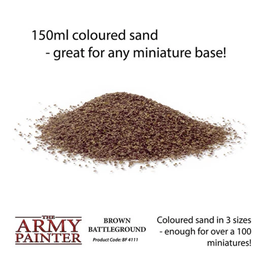 Basing: Brown Battleground (The Army Painter) -Bordspellen Winkel 910100070
