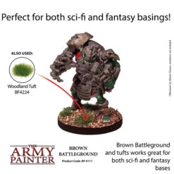 Basing: Brown Battleground (The Army Painter) -Bordspellen Winkel 910100080