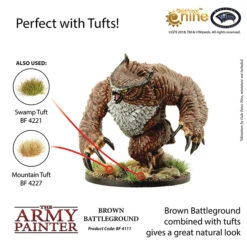 Basing: Brown Battleground (The Army Painter) -Bordspellen Winkel 910100085