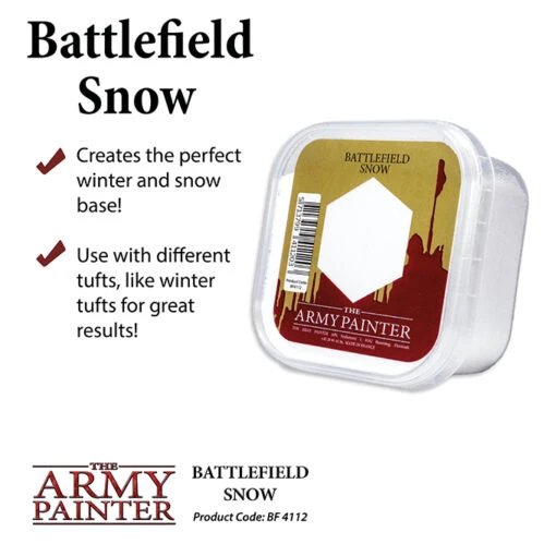 Basing: Snow (The Army Painter) -Bordspellen Winkel 910102695
