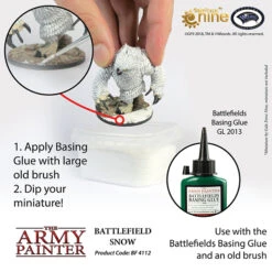 Basing: Snow (The Army Painter) -Bordspellen Winkel 910102700