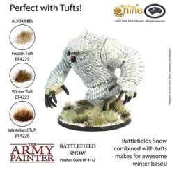 Basing: Snow (The Army Painter) -Bordspellen Winkel 910102705