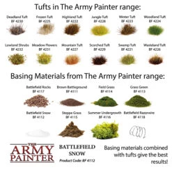 Basing: Snow (The Army Painter) -Bordspellen Winkel 910102715