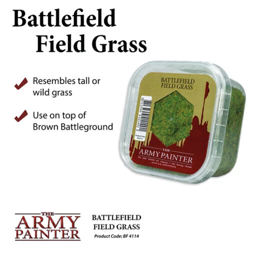 Basing: Field Grass (The Army Painter) -Bordspellen Winkel 910105340