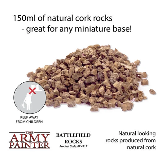Basing: Battlefield Rocks (The Army Painter) -Bordspellen Winkel 910110630