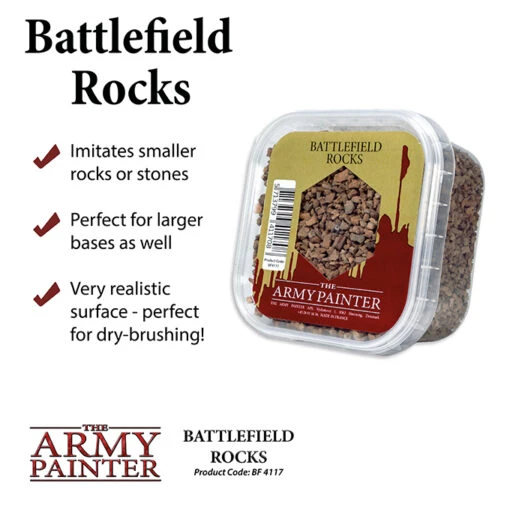 Basing: Battlefield Rocks (The Army Painter) -Bordspellen Winkel 910110635