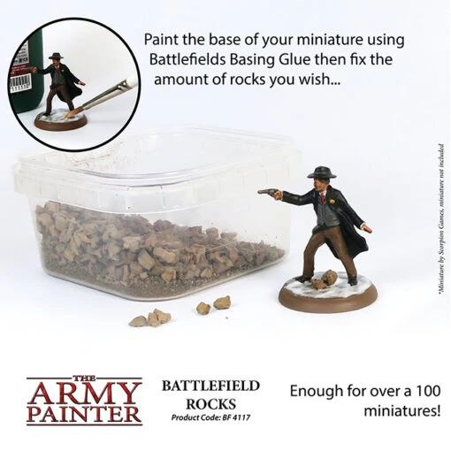 Basing: Battlefield Rocks (The Army Painter) -Bordspellen Winkel 910110640