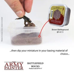 Basing: Battlefield Rocks (The Army Painter) -Bordspellen Winkel 910110645