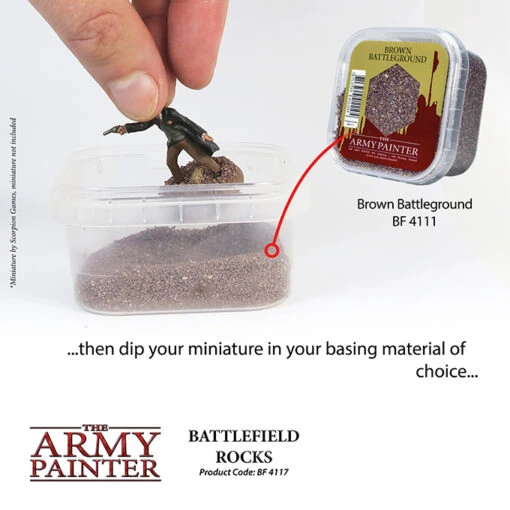 Basing: Battlefield Rocks (The Army Painter) -Bordspellen Winkel 910110645