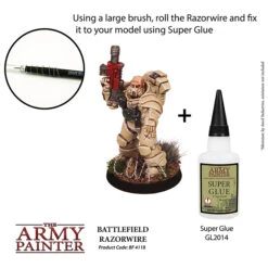 Basing: Battlefield Razorwire (The Army Painter) -Bordspellen Winkel 910112800