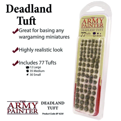 Battlefields: Deadland Tuft (The Army Painter) -Bordspellen Winkel 910125705