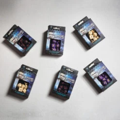 Dobbelstenen Classic RPG Dice Set Black/Red (7 Stuks) -Bordspellen Winkel 951947200