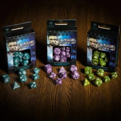Dobbelstenen Classic RPG Dice Set Lavender/White (7 Stuks) -Bordspellen Winkel 951948610