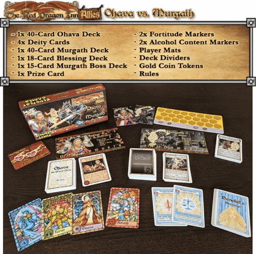 The Red Dragon Inn: Allies - Ohava Vs. Murgath -Bordspellen Winkel 987601190